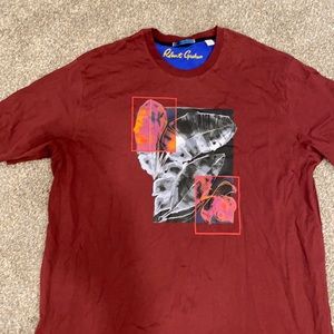Robert Graham T-shirt Burgundy Graphics